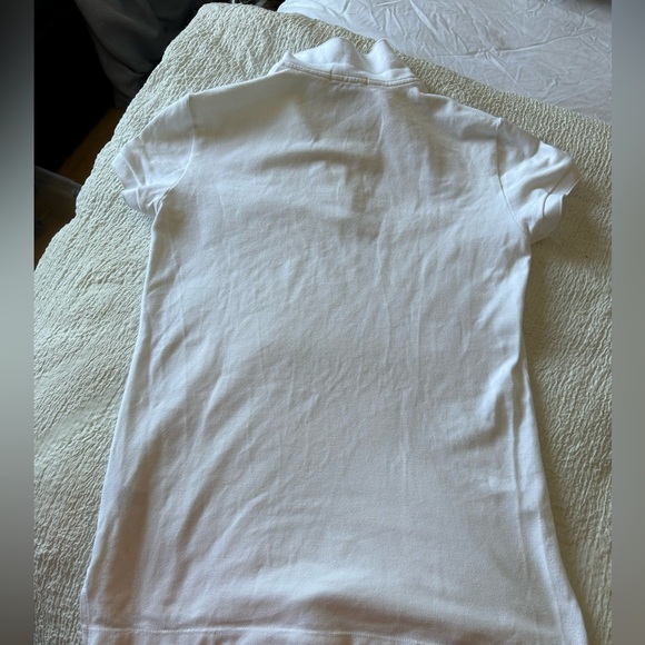 Lacoste Womens Alligator Fitted Polo Rugby Shirt Preppy Golf EU 36 Sz S NWOT - Picture 5 of 7